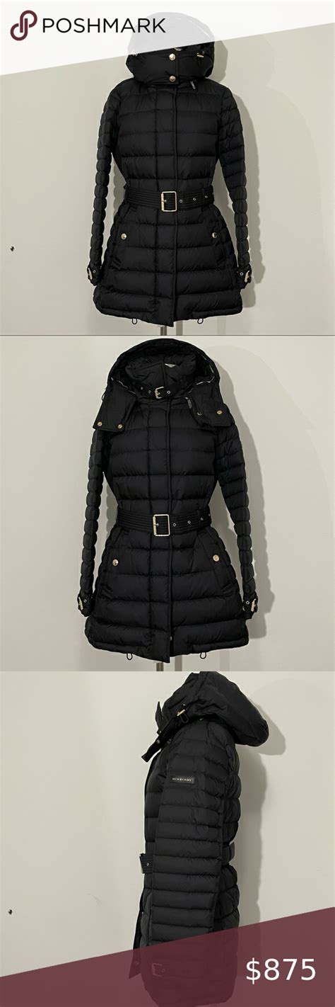 NEW BURBERRY WOMENS HARROWDEN DOWN PUFFER 